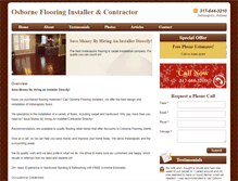 Tablet Screenshot of indianapolisfloors.org